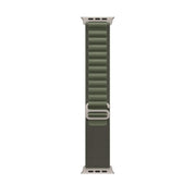 Nylon Loop Watch Band For Apple Watch 46mm / 49mm / 45mm / 44mm(Green)