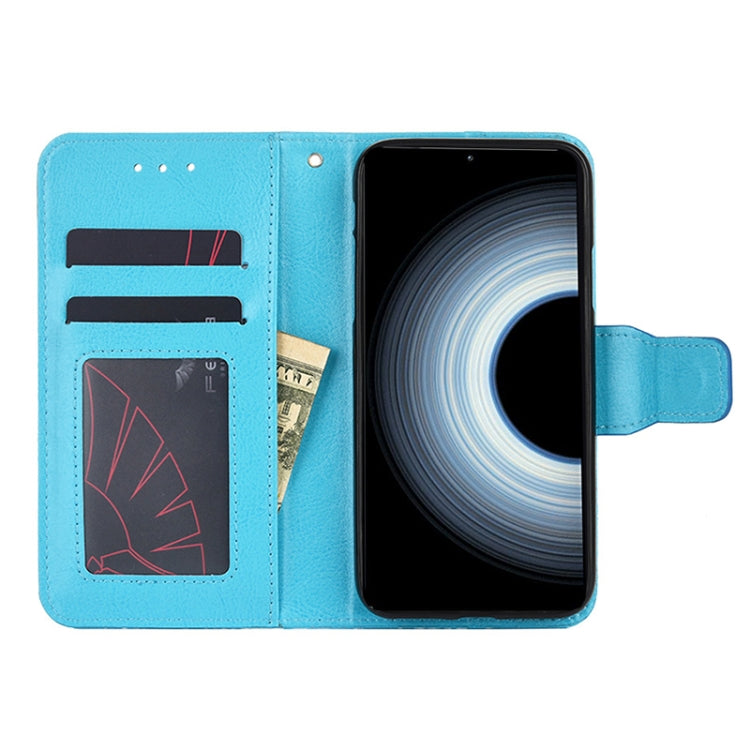 For Xiaomi Redmi K50 Ultra/Xiaomi 12T/Xiaomi 12T Pro Crystal Texture Horizontal Flip Leather Phone Case(Light Blue) - free shipping - PMC TechLife - Order now!