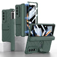 For Samsung Galaxy Z Fold4 GKK Integrated Magnetic Armor Flip Phone Case With Pen Box(Dark Green) - free shipping - PMC TechLife - Order now!