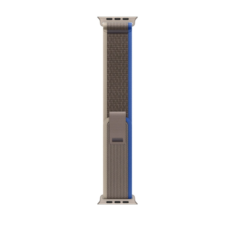 Nylon Watch Band For Apple Watch 46mm / 49mm / 45mm / 44mm(Grey) - Watch Bands by PMC TechLife | Online Shopping South Africa | PMC TechLife | Buy Now Pay Later Mobicred