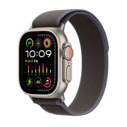 Nylon Watch Band For Apple Watch 42mm / 41mm / 40mm / 38mm (Black Blue)