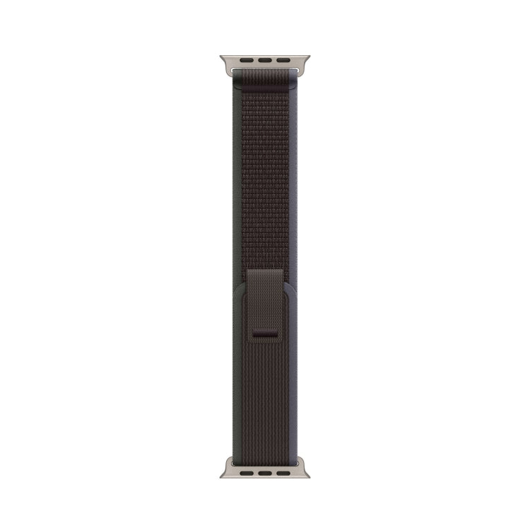 Nylon Watch Band For Apple Watch 42mm / 41mm / 40mm / 38mm (Black Blue)