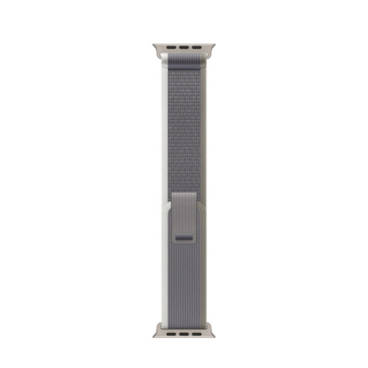 Nylon Watch Band For Apple Watch 42mm / 41mm / 40mm / 38mm (Grey Green) - Watch Bands by PMC TechLife | Online Shopping South Africa | PMC TechLife | Buy Now Pay Later Mobicred