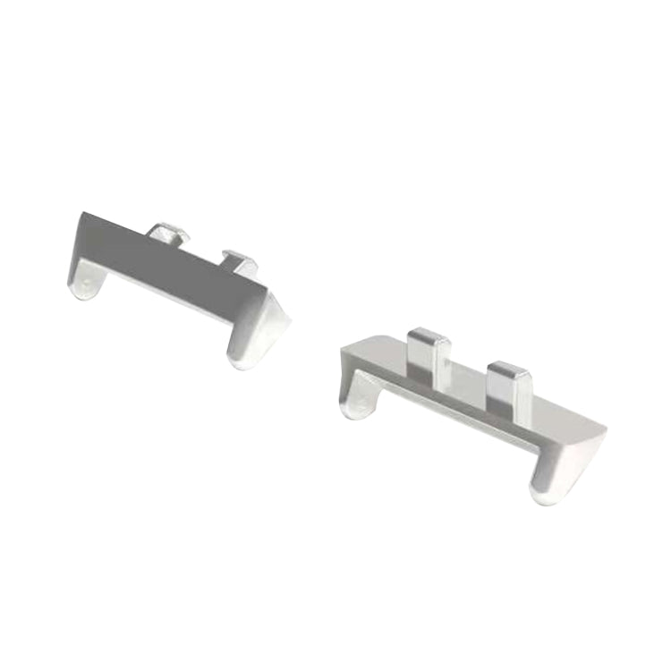 For OPPO Watch3 42mm 1 Pair 20mm Metal Watch Band Connector(Silver) -  by PMC TechLife | Online Shopping South Africa | PMC TechLife
