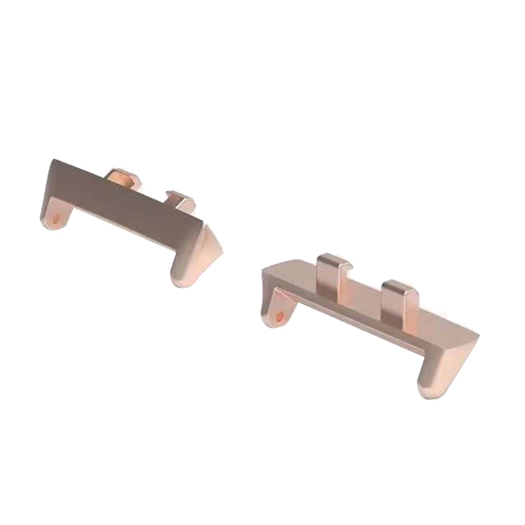 For OPPO Watch3 Pro 46mm 1 Pair 22mm Metal Watch Band Connector(Rose Gold) -  by PMC TechLife | Online Shopping South Africa | PMC TechLife