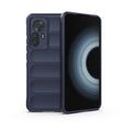 For Xiaomi Redmi K50 Ultra / Xiaomi 12T Magic Shield TPU + Flannel Phone Case(Dark Blue) - free shipping - PMC TechLife - Order now!