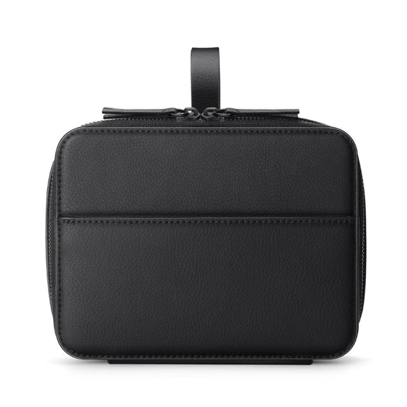 Multifunction Watch Strap Data Cable Slots Storage Bag(Black)