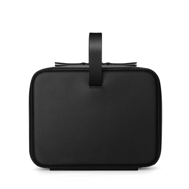 Multifunction Watch Strap Data Cable Slots Storage Bag(Black)