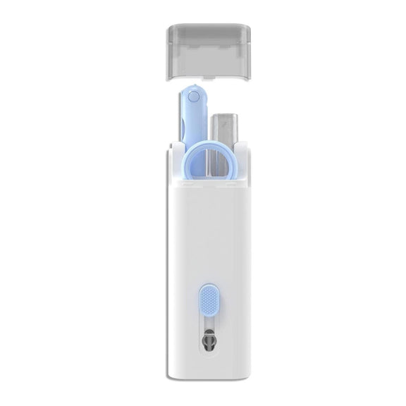 Q6E 7 in 1 Bluetooth Headphhone Computer Keyboard Cleaning Tools Set(Blue)