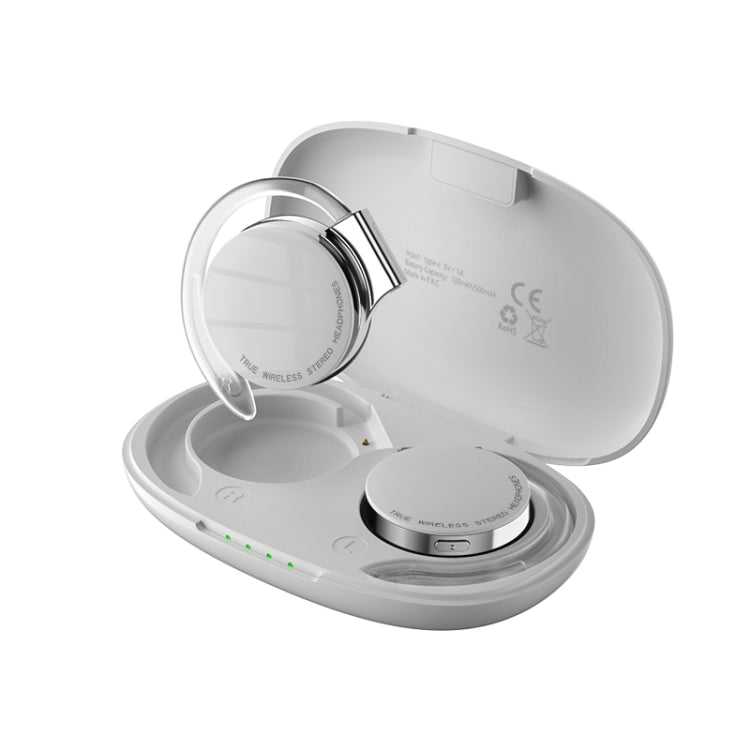 T&G F2 Ear Mount Waterproof Wireless Bluetooth Noise Reduction Earphone, Waterproof Level: IPX5(White) - free shipping - PMC Jewellery - Order now!