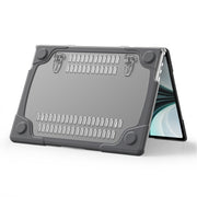 For MacBook Air 13.6 inch A2681 2022 / M3 2024 A3113 / M4 2025 A3240 TPU + PC Two-color Anti-fall Laptop Protective Case(Grey)