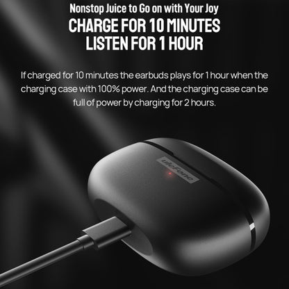 Original Ulefone Buds TWS True Wireless Bluetooth Earphone(Black) - Bluetooth Earphone by Ulefone | Online Shopping South Africa | PMC Jewellery | Buy Now Pay Later Mobicred