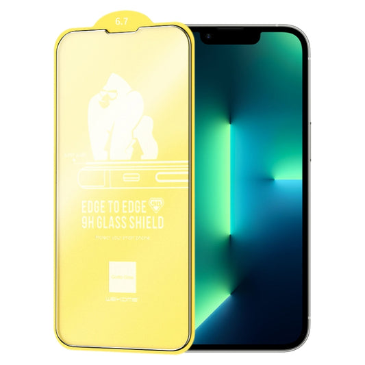 For iPhone 13 Pro Max WEKOME 9D Curved Frosted Tempered Glass Film - iPhone 13 Pro Max Tempered Glass by WK | Online Shopping South Africa | PMC Jewellery | Buy Now Pay Later Mobicred