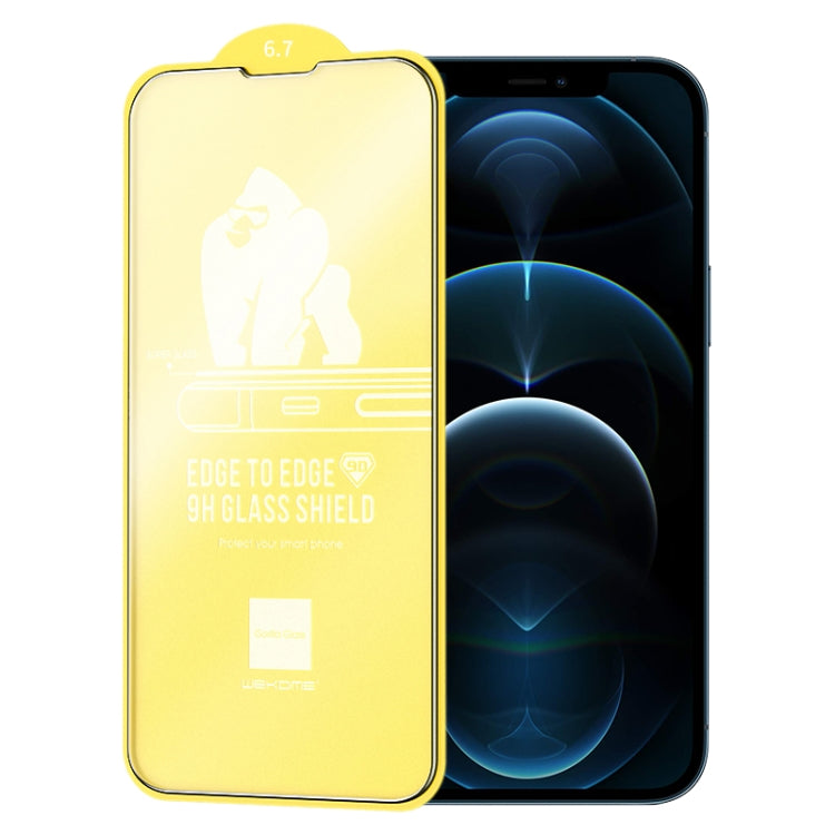 For iPhone 12 Pro Max WEKOME 9D Curved Frosted Tempered Glass Film - iPhone 12 Pro Max Tempered Glass by WK | Online Shopping South Africa | PMC TechLife