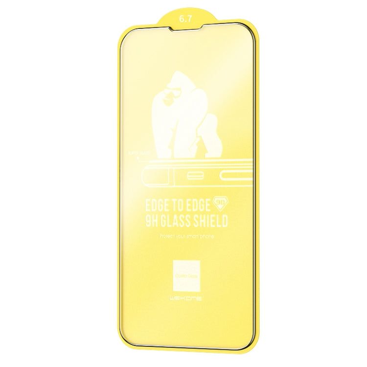 For iPhone 12 Pro Max WEKOME 9D Curved Frosted Tempered Glass Film