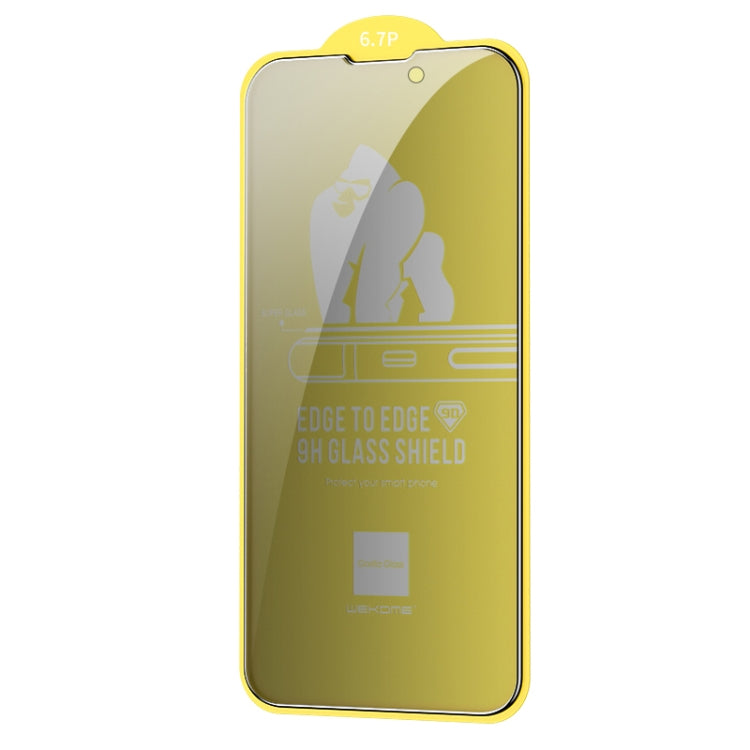 For iPhone 14 Pro Max WEKOME 9D Curved Privacy Tempered Glass Film - iPhone 14 Pro Max Tempered Glass by WK | Online Shopping South Africa | PMC TechLife