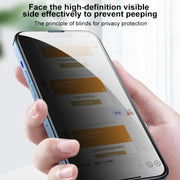 For iPhone 13 Pro Max WEKOME 9D Curved Privacy Tempered Glass Film
