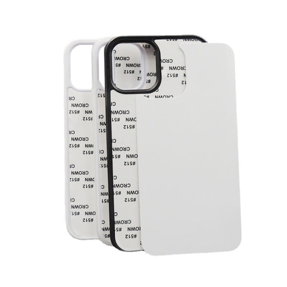For iPhone 14 Plus 10 PCS  2D Blank Sublimation Phone Case(White)