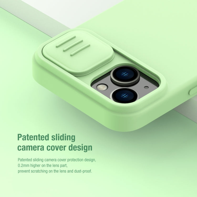 For iPhone 14 NILLKIN CamShield MagSafe Liquid Silicone Phone Case(Black) - free shipping - PMC TechLife - Order now!