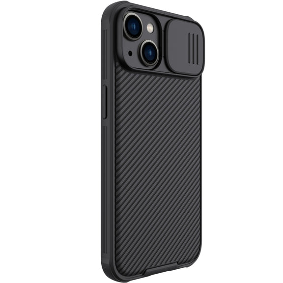 For iPhone 14 NILLKIN CamShield Pro Magnetic Magsafe Case(Black)