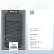 For iPhone 14 NILLKIN CamShield Pro Magnetic Magsafe Case(Black)