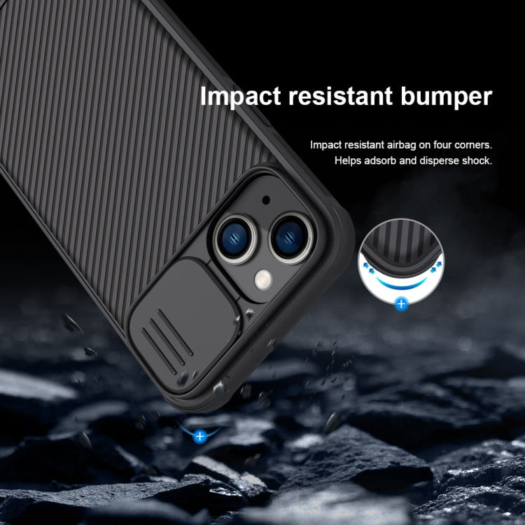For iPhone 14 NILLKIN CamShield Pro Protective Phone Case(Black) - free shipping - PMC TechLife - Order now!