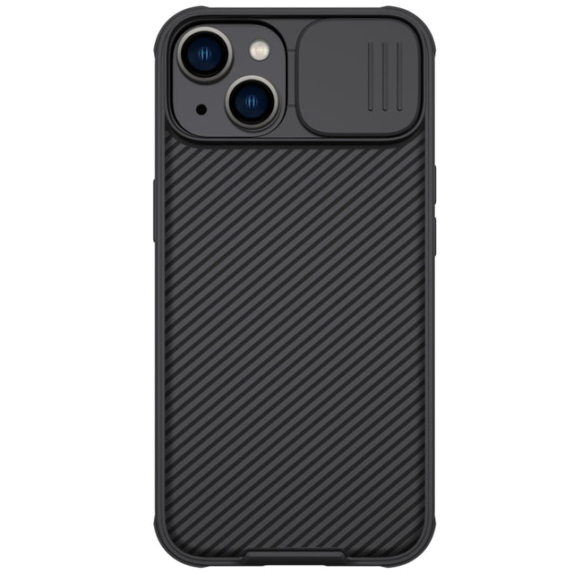 For iPhone 14 Plus  NILLKIN CamShield Pro Protective Phone Case(Black)