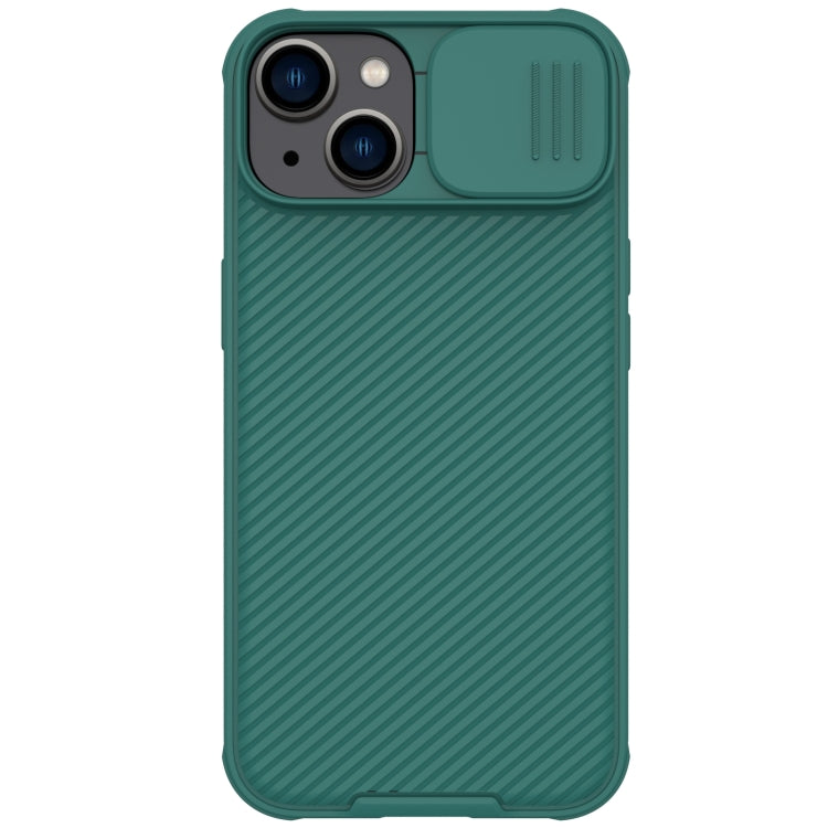 For iPhone 14 Plus  NILLKIN CamShield Pro Protective Phone Case(Green) - free shipping - PMC TechLife - Order now!