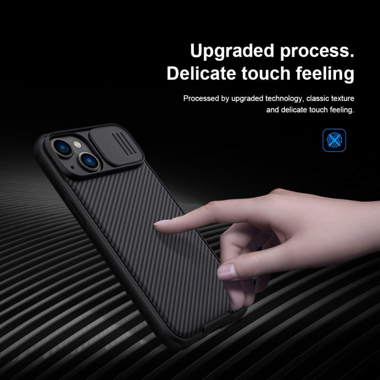 For iPhone 14 Plus  NILLKIN CamShield Pro Protective Phone Case(Black) - free shipping - PMC TechLife - Order now!