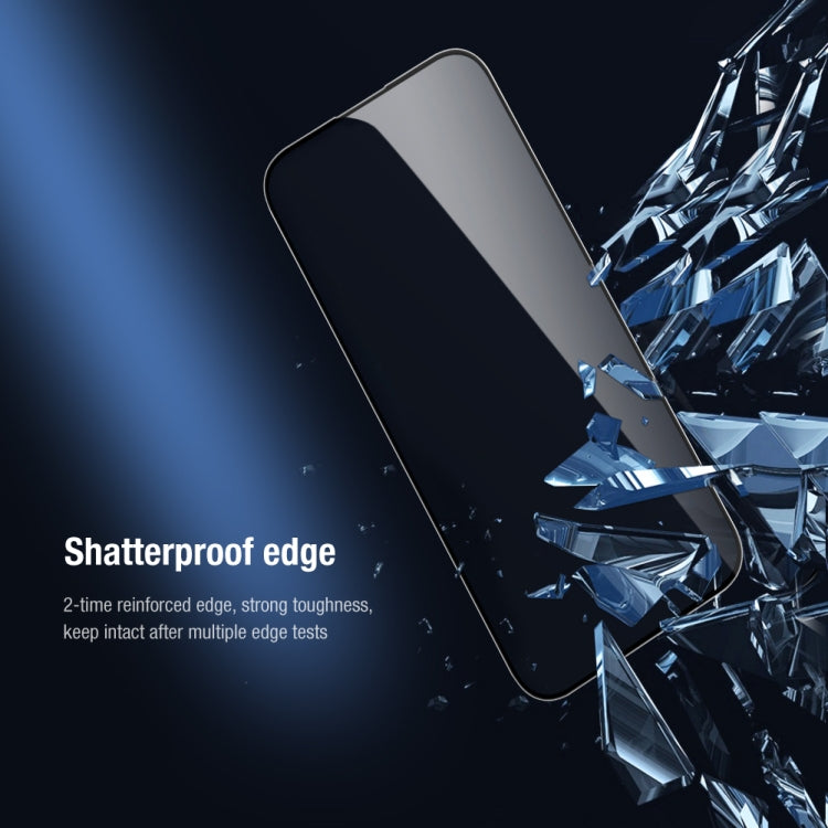 For iPhone 14 Pro NILLKIN 2 in 1 HD Full Screen Tempered Glass Film + Camera Protector Set