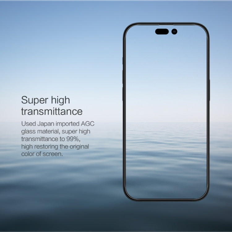 For iPhone 14 Pro NILLKIN H 0.33mm 9H Explosion-proof Tempered Glass Film - iPhone 14 Pro Tempered Glass by NILLKIN | Online Shopping South Africa | PMC TechLife | Buy Now Pay Later Mobicred