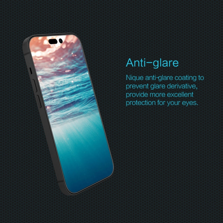 For iPhone 14 Pro NILLKIN H 0.33mm 9H Explosion-proof Tempered Glass Film - iPhone 14 Pro Tempered Glass by NILLKIN | Online Shopping South Africa | PMC TechLife | Buy Now Pay Later Mobicred