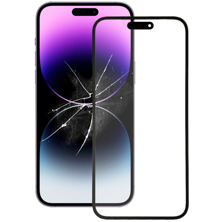 For iPhone 14 Pro Max Front Screen Outer Glass Lens with OCA Optically Clear Adhesive - free shipping - PMC TechLife - Order now!