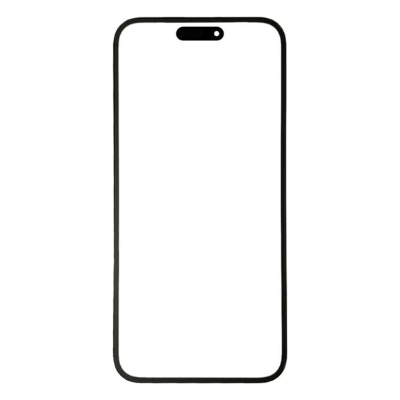 For iPhone 14 Pro Max Front Screen Outer Glass Lens with OCA Optically Clear Adhesive