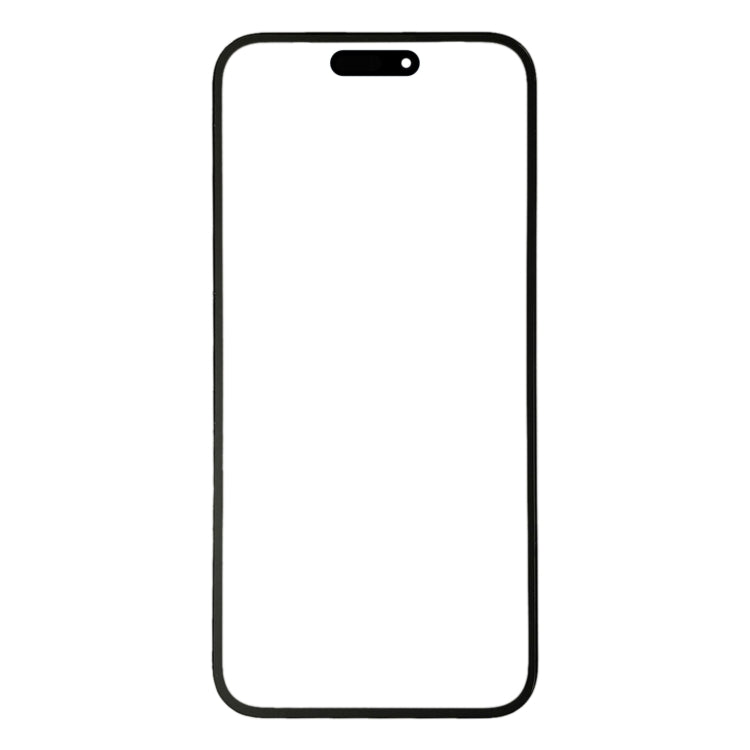 For iPhone 14 Pro Max Front Screen Outer Glass Lens with OCA Optically Clear Adhesive