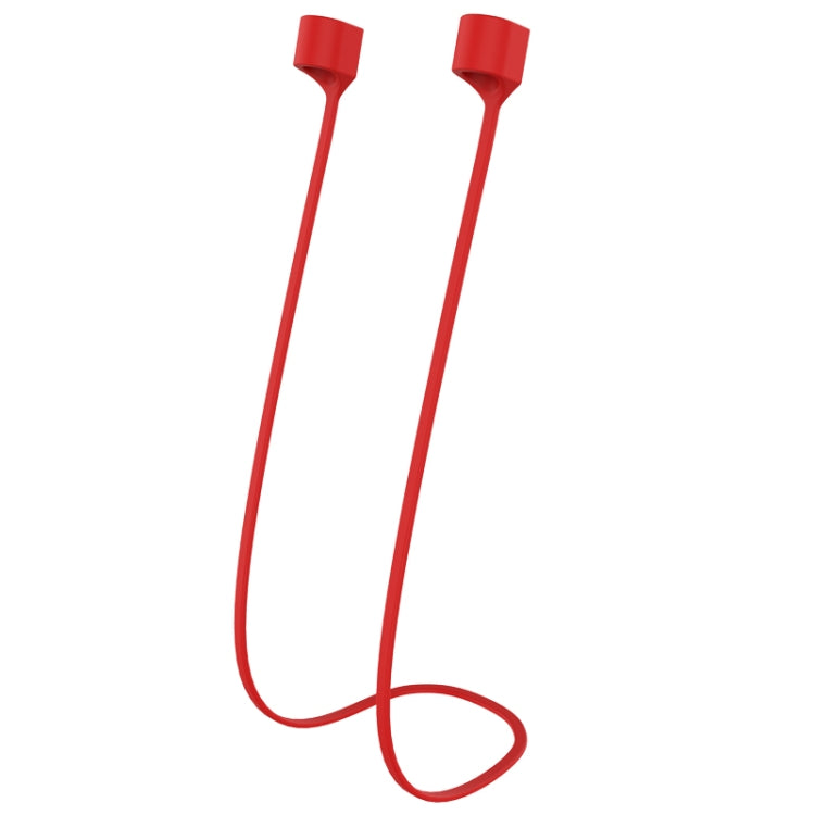 For AirPods Pro 2 Bluetooth Headset Anti-lost Rope Magnetic Silicone Lanyard(Red) - Anti-lost & Holder by PMC TechLife | Online Shopping South Africa | PMC TechLife | Buy Now Pay Later Mobicred