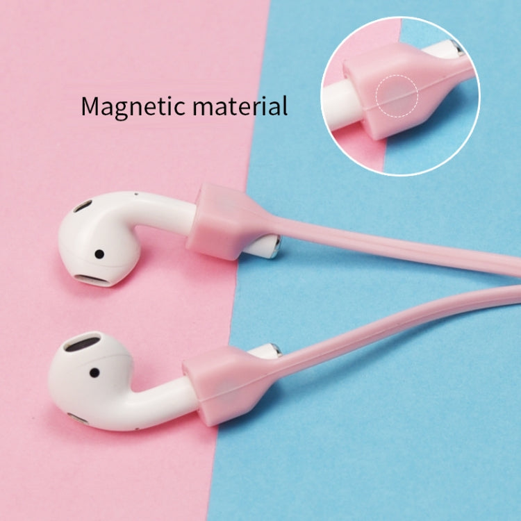 For AirPods Pro 2 Bluetooth Headset Anti-lost Rope Magnetic Silicone Lanyard(Mint Green) - Anti-lost & Holder by PMC TechLife | Online Shopping South Africa | PMC TechLife