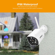 SriHome SH034C 4.0MP AI Humanoid Tracking WiFi Outdoor Surveillance Camera(US Plug)