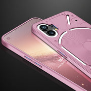 For Nothing Phone 1 GKK Three Stage Splicing Full Coverage PC Phone Case(Rose Gold)