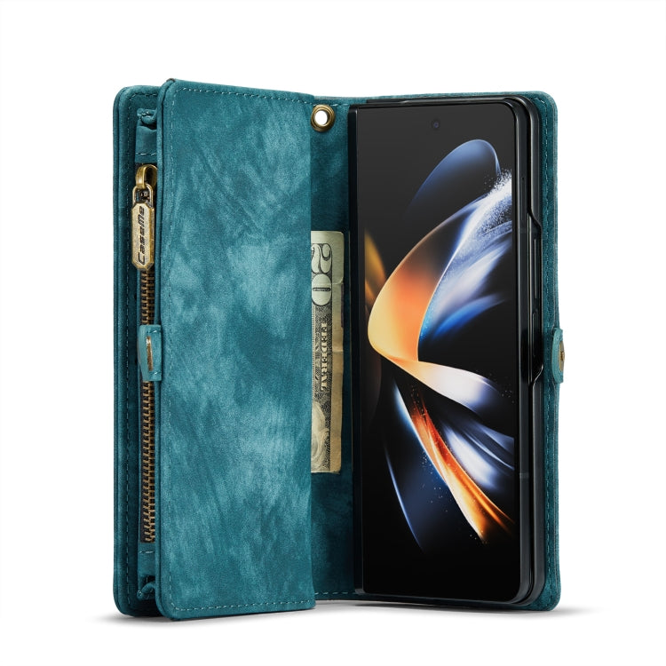 For Samsung Galaxy Z Fold4 CaseMe 008 Detachable Multifunctional Leather Phone Case(Blue) - free shipping - PMC TechLife - Order now!