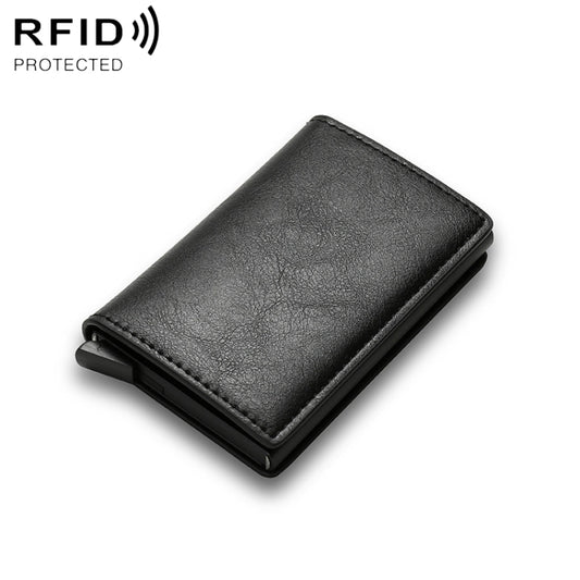 C1804H1 RFID Carbon Fiber Wallet For Men(Black) - free shipping - PMC Jewellery - Order now!
