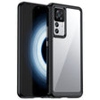 For Xiaomi Redmi K50 Ultra/Xiaomi 12T/Xiaomi 12T Pro Colorful Series Acrylic + TPU Phone Case(Black) - free shipping - PMC TechLife - Order now!