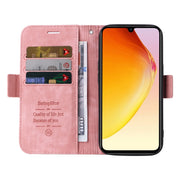 For vivo V25 / V25e 4G Global BETOPNICE Dual-side Buckle Leather Phone Case(Pink)