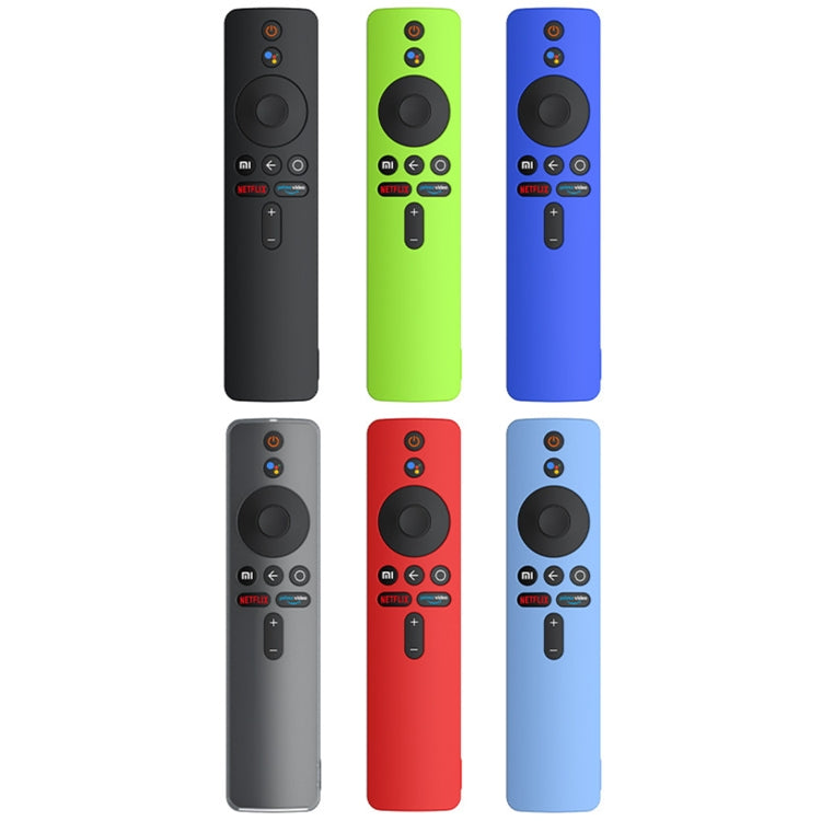 For Xiaomi MiBox S Solid Color Silicone Protective Cover(Green) - Remote Control Covers by PMC TechLife | Online Shopping South Africa | PMC TechLife | Buy Now Pay Later Mobicred