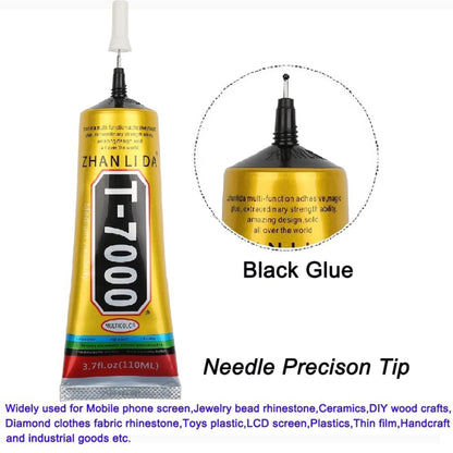 50mL T7000 LCD Screen Black Glue Multifunction Universal DIY Adhesive Glue - free shipping - PMC Jewellery - Order now!
