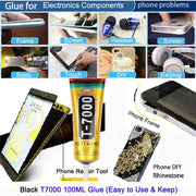 50mL T7000 LCD Screen Black Glue Multifunction Universal DIY Adhesive Glue