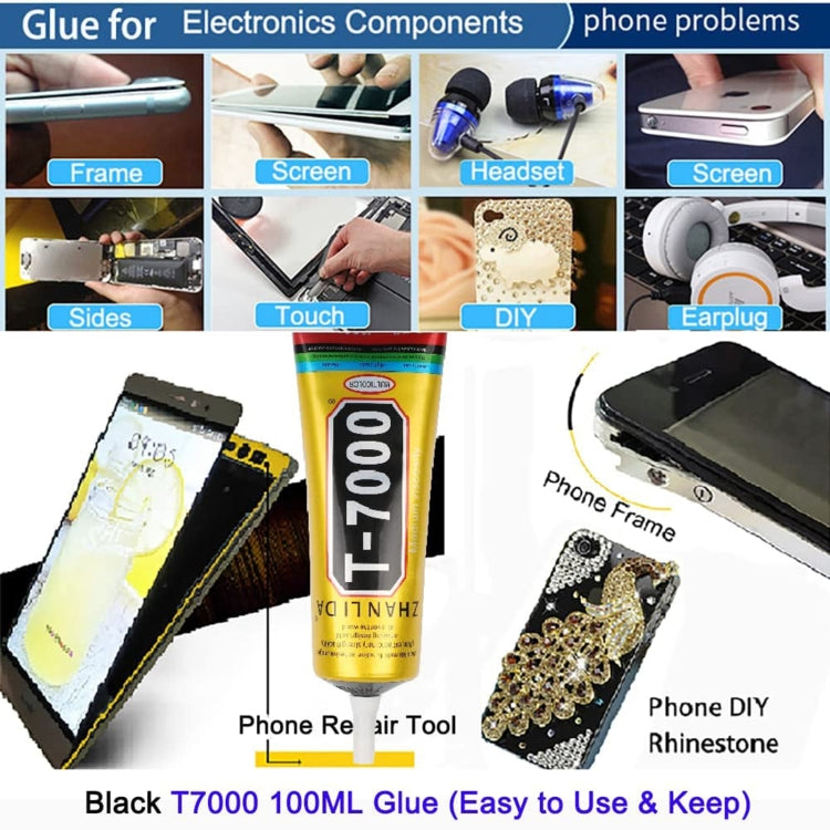 15mL T7000 LCD Screen Black Glue Multifunction Universal DIY Adhesive Glue