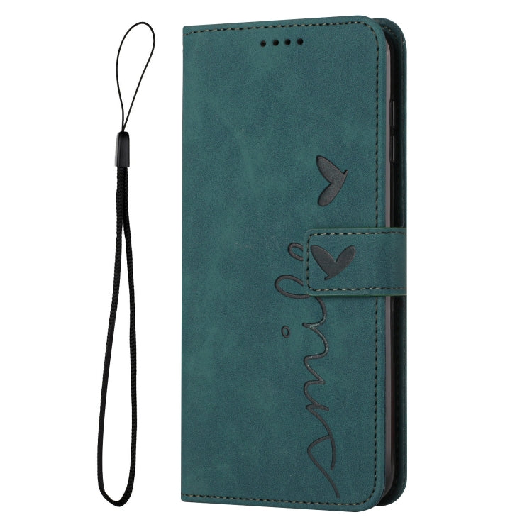 For Xiaomi 12T/12T Pro/Redmi K50 Ultra Skin Feel Heart Pattern Leather Phone Case(Green) - free shipping - PMC TechLife - Order now!