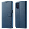 For OPPO A77 5G / A97 5G / Realme V23 LC.IMEEKE Calf Texture Leather Phone Case(Blue) - OPPO Cases by LC.IMEEKE | Online Shopping South Africa | PMC TechLife | Buy Now Pay Later Mobicred