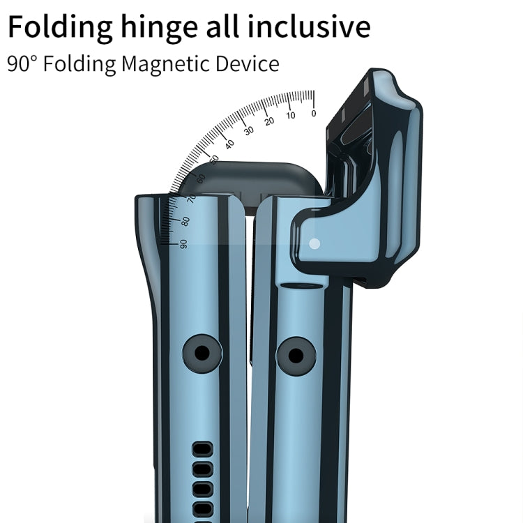 For Samsung Galaxy Z Fold4 GKK Integrated Magnetic Hinged Phantom Phone Case(Black) - Galaxy Z Fold4 5G Cases by GKK | Online Shopping South Africa | PMC TechLife